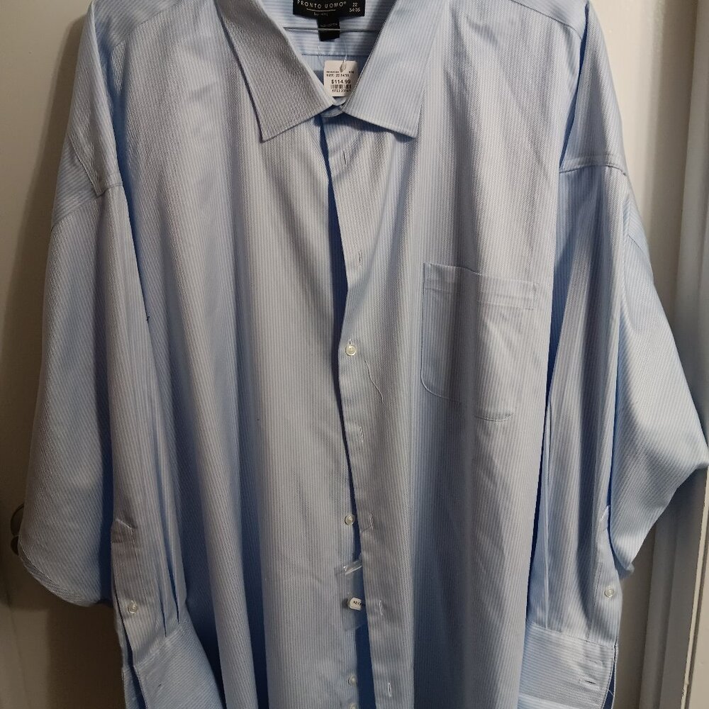 PRONTO UOMO MEN'S SHIRT S22-34"/35" NWT
